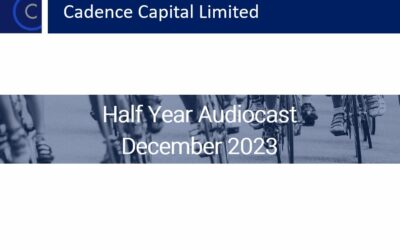 Cadence Capital Limited December 2023 Half Year Audiocast